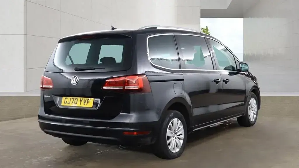 Used VW Sharan SE 150 HP (110 kW) 2020 Black MPV