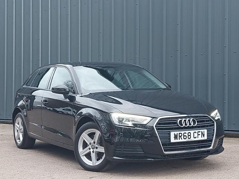 Used Audi A3 116 HP (85 kW) 2018 Black Sedan