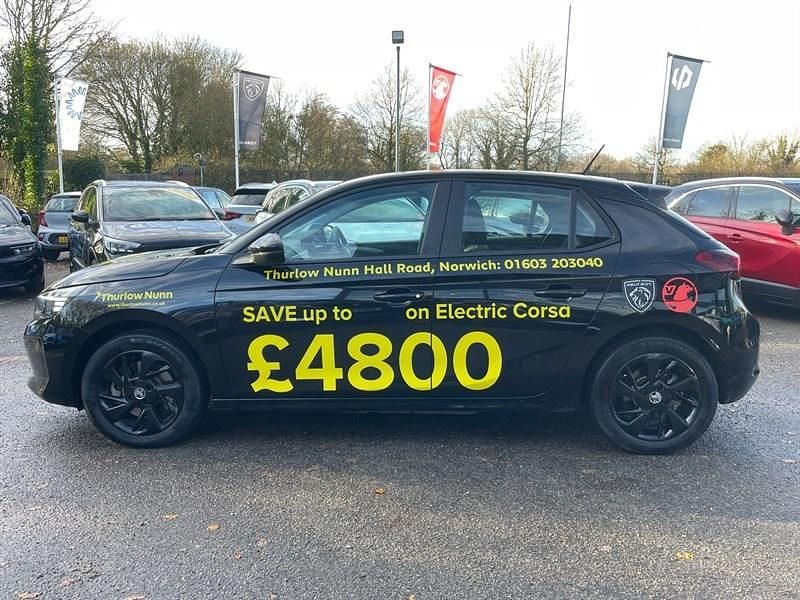 Used Vauxhall Corsa-e Design Edition 100 kW (136 HP) 2024 Black Hatchback