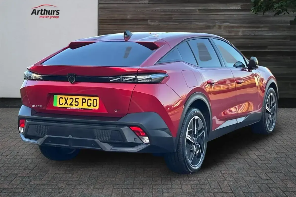 Used Peugeot e-408 GT 152 kW (207 HP) 2025 Red SUV