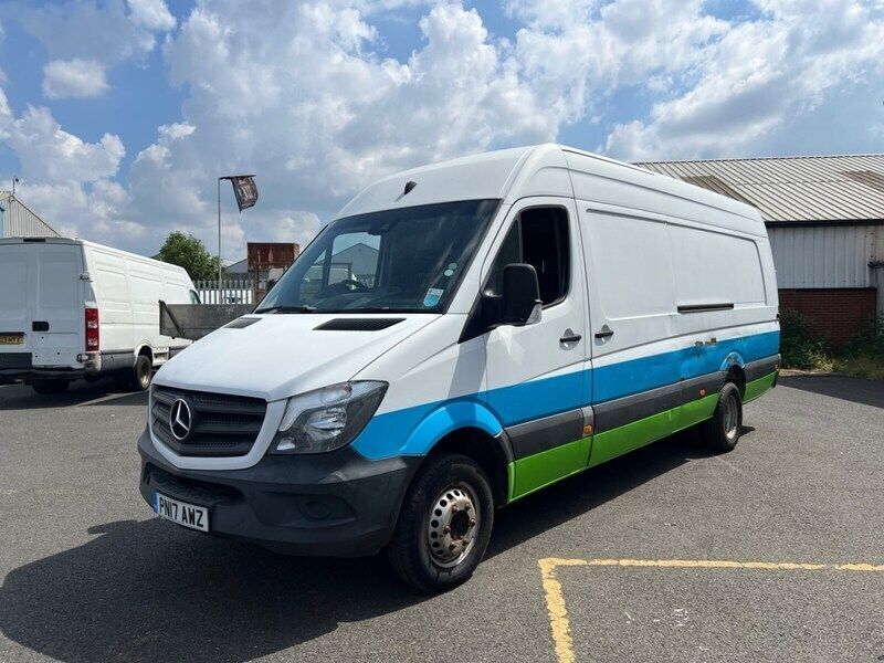 White Used 2017 Mercedes Sprinter Van | £10,999 (Expensive) - Image 1/4