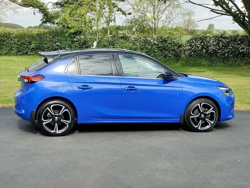 Used Vauxhall Corsa Ultimate 100 HP (73 kW) 2020 Blue Hatchback