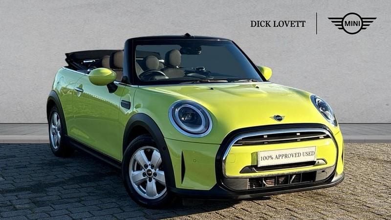 Yellow Used 2022 Mini Cooper Classic Hatchback | £15,888 (Good price) - Image 1/4