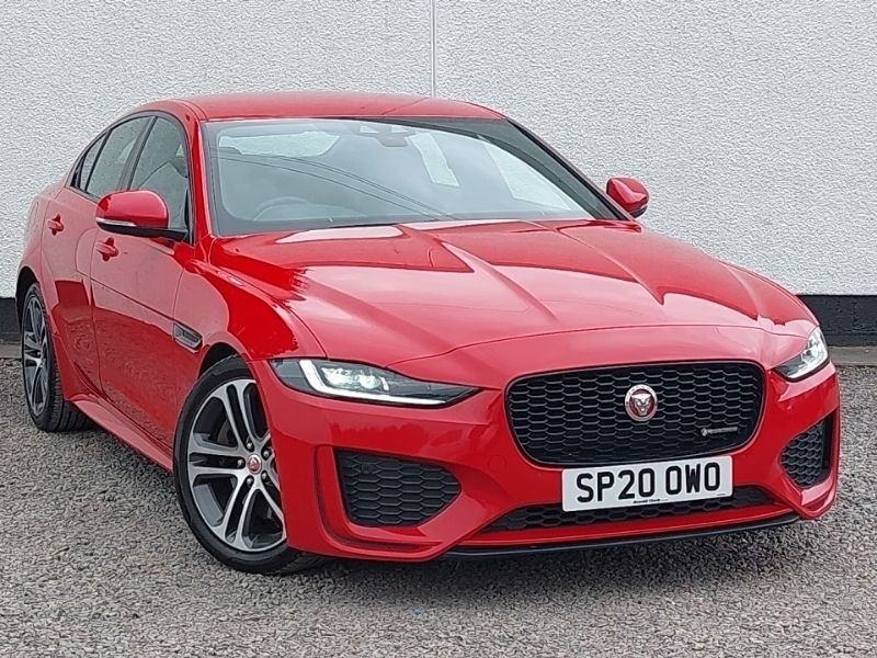 Red Used 2020 Jaguar XE R-Dynamic Sedan | £15,998 (Fair price) - Image 1/4