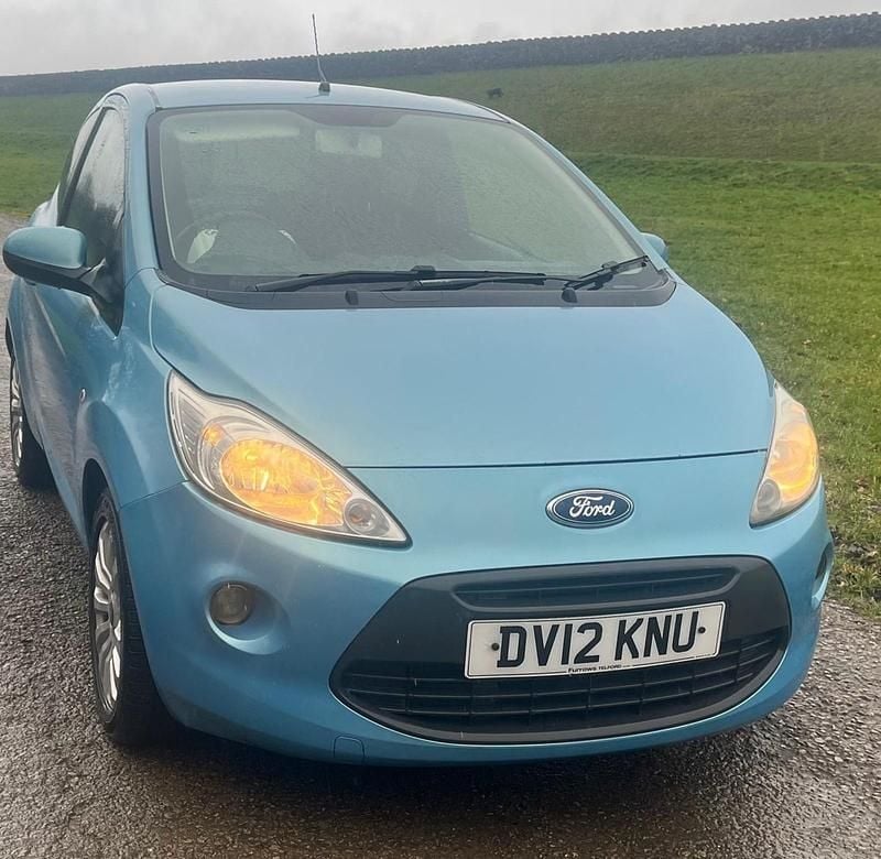 Used Ford Ka Zetec 69 HP (50 kW) 2012 Blue Hatchback
