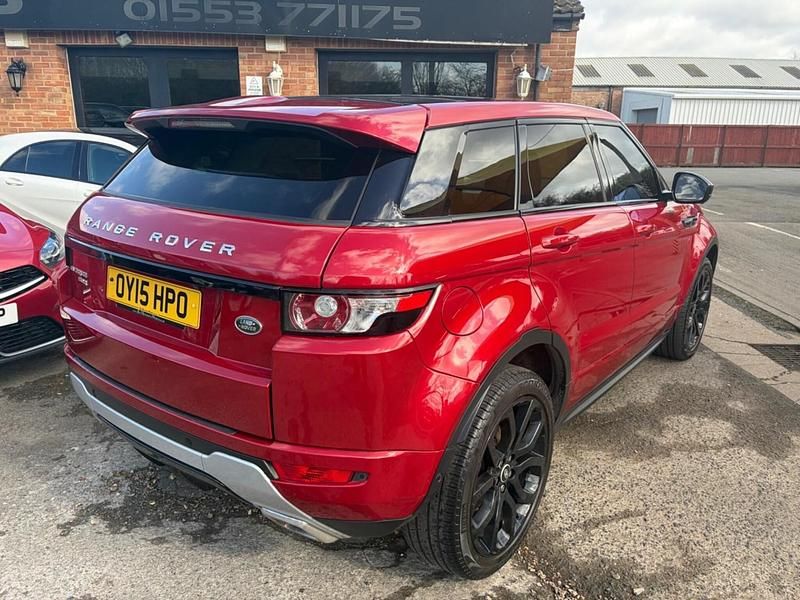 Used Land Rover Range Rover evoque Dynamic 2015 Red Estate