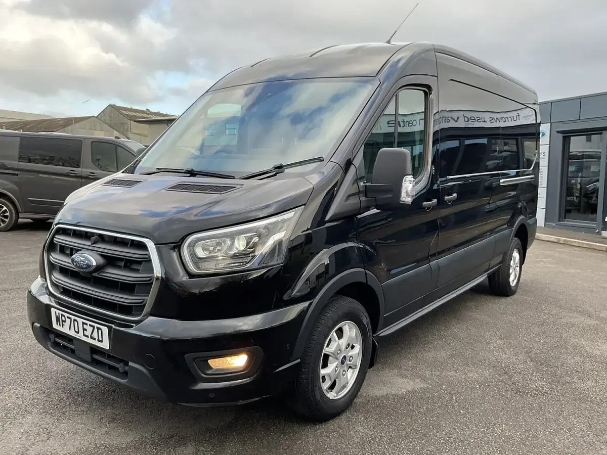 Used Ford Transit Limited 185 HP (136 kW) 2020 Black Van