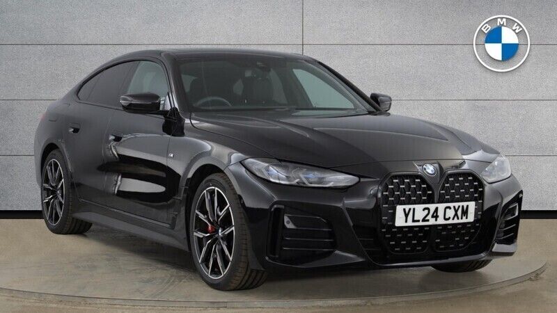 Black Used 2024 BMW 420 Gran Coupé M Sport Coupe | £38,500 (Fair price) - Image 1/4