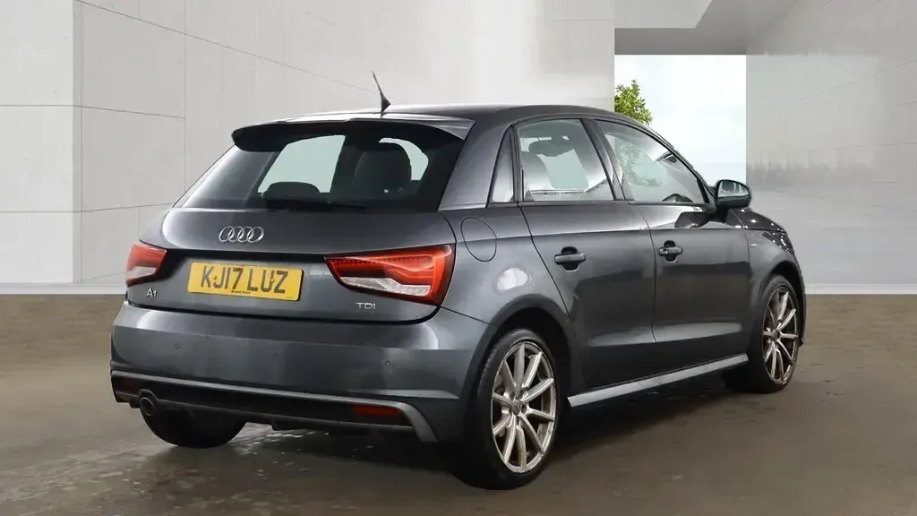 Used Audi A1 S-Line 116 HP (85 kW) 2017 Grey Hatchback