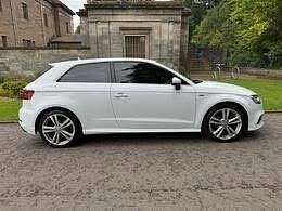 Used Audi A3 S-Line 150 HP (110 kW) 2016 White Hatchback
