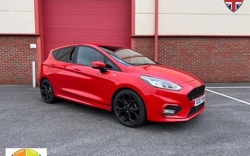 Used Ford Fiesta ST-Line 101 HP (74 kW) 2018 Red Hatchback