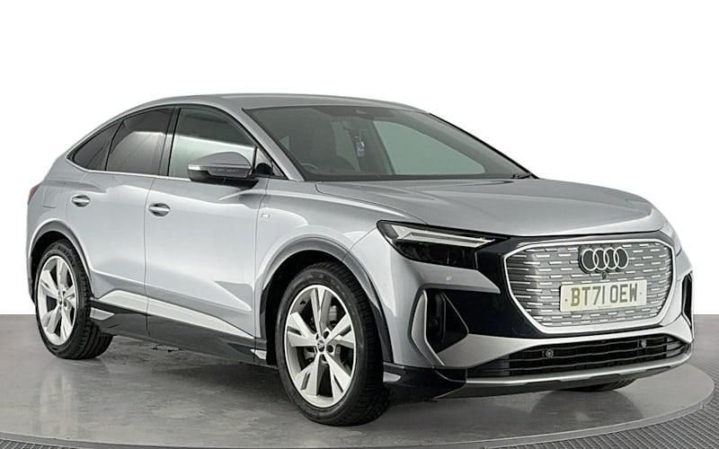 Used Audi Q4 Sportback e-tron S-Line 150 kW (204 HP) 2022 Silver SUV