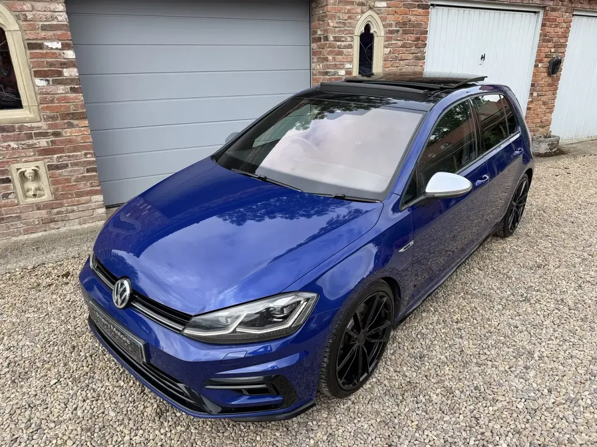 Used VW Golf VII R 2019 Blue Hatchback