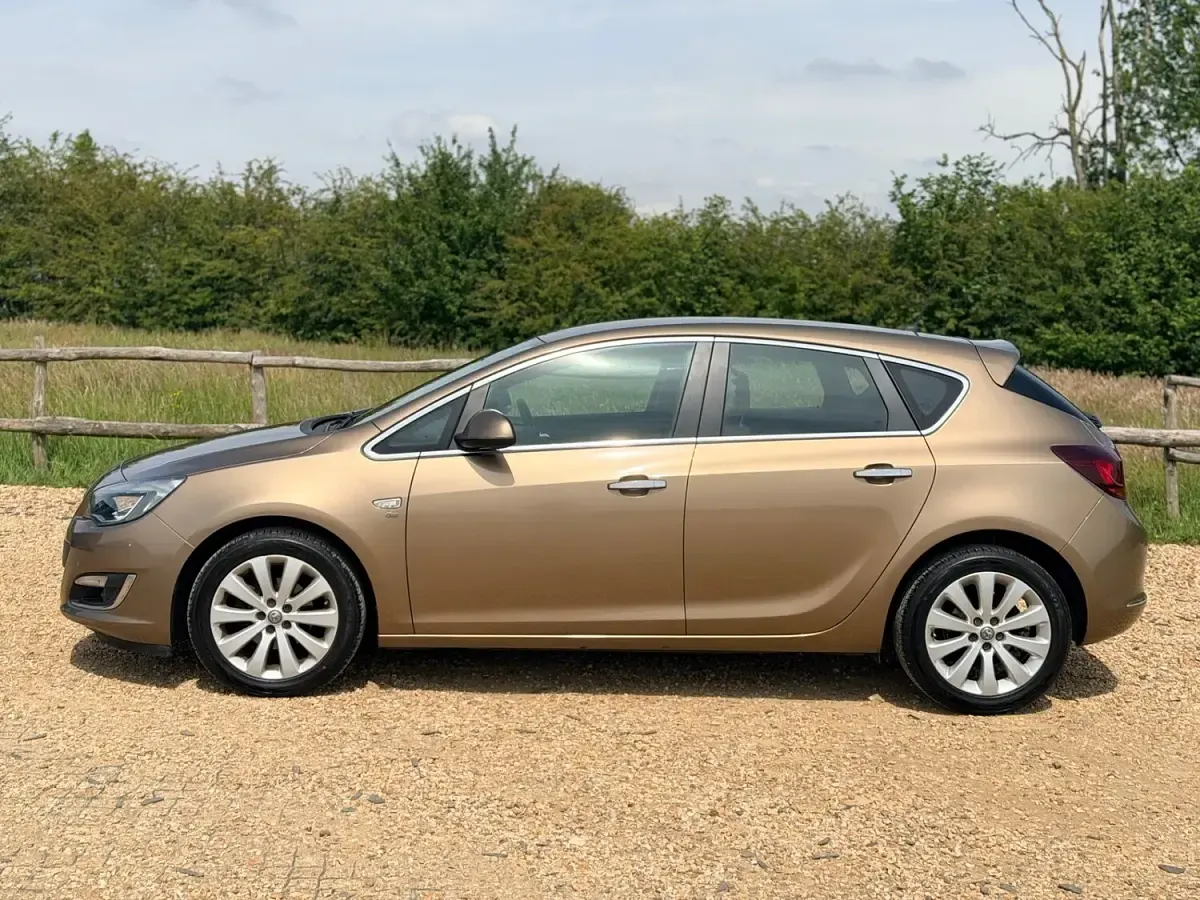 Used Vauxhall Astra Elite 115 HP (84 kW) 2013 Bronze Hatchback