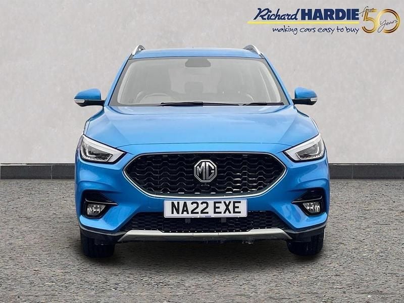 Used MG ZS Exclusive 105 HP (77 kW) 2022 Blue SUV