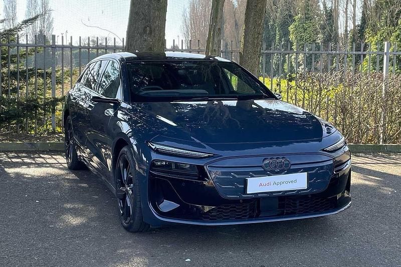 Blue Used 2025 Audi A6 e-tron Performance Estate | £73,990 - Image 1/4