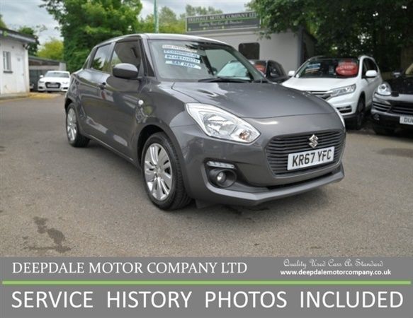 Grey Used 2017 Suzuki Swift SZ-T Hatchback | £7,990 (Fair price) - Image 1/1