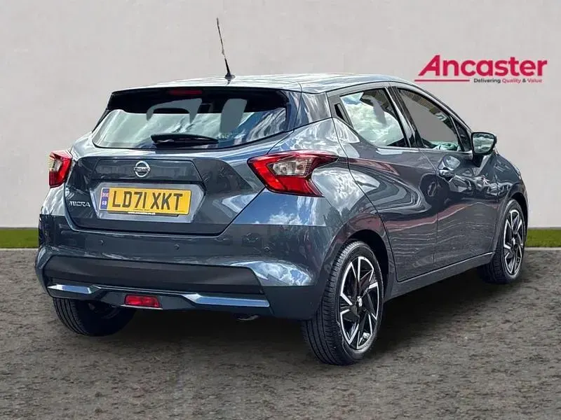 Used Nissan Micra Acenta 92 HP (67 kW) 2021 Grey Hatchback
