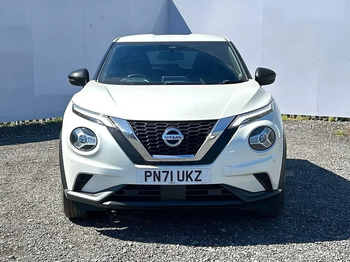 Second-hand Nissan Juke N-Connecta 114 CP (83 kW) 2021 Alb SUV
