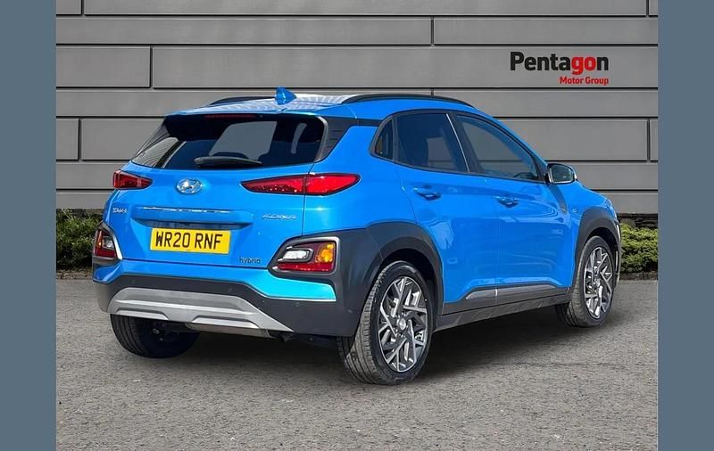 Used Hyundai Kona Premium SE 141 HP (103 kW) 2020 Blue SUV
