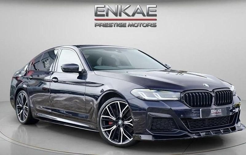 Used BMW 520 M Sport 2022 Black Sedan