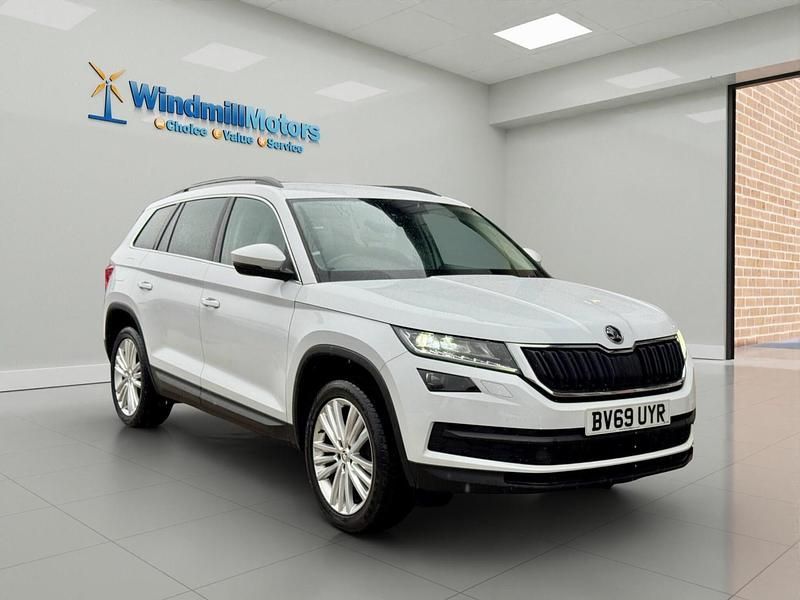 White Used 2019 Skoda Kodiaq SE L SUV | £17,950 (Fair price) - Image 1/3