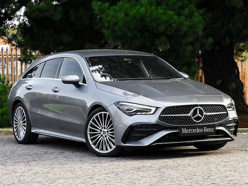 Grey Used 2024 Mercedes CLA220 AMG Line Premium Sedan | £31,298 (Fair price) - Image 1/4