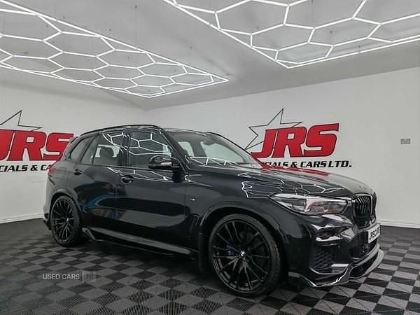 Black Used 2021 BMW X5 M Sport SUV | £41,950 (Fair price) - Image 1/4