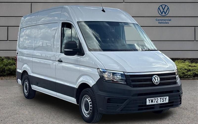 White Used 2022 VW Crafter Trendline Van | £22,485 (Good price) - Image 1/4