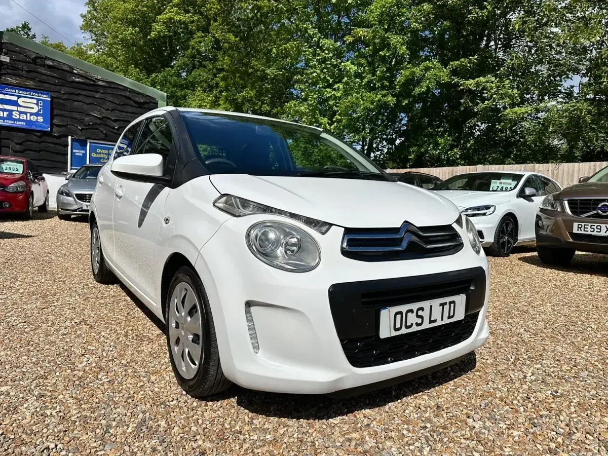 Usado Citroën C1 Feel 82 HP (60 kW) 2015 Branco Citadino
