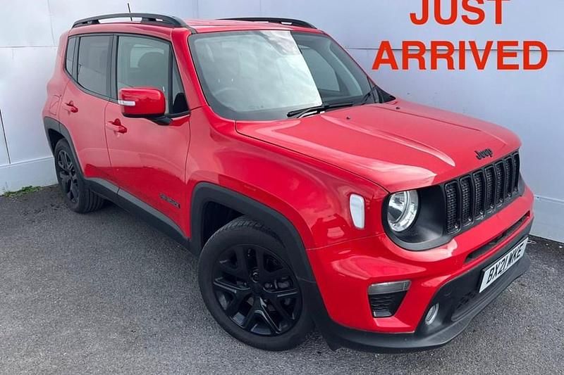 Used Jeep Renegade Night Eagle 180 HP (132 kW) 2021 Red SUV