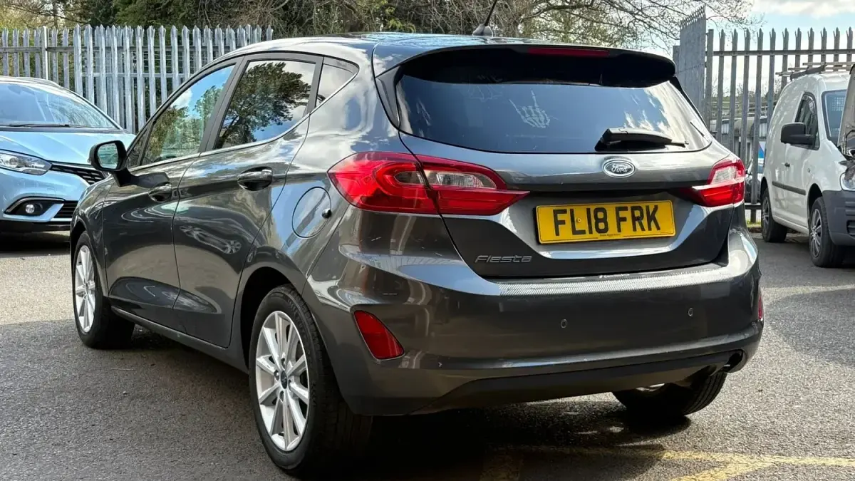 Used Ford Fiesta Titanium 2018 Grey Hatchback