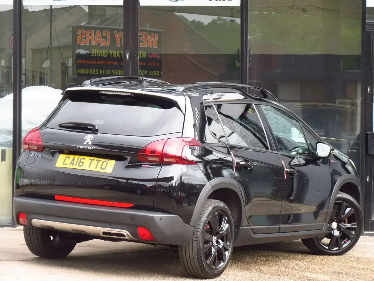 Used Peugeot 2008 GT-line 2016 Black SUV