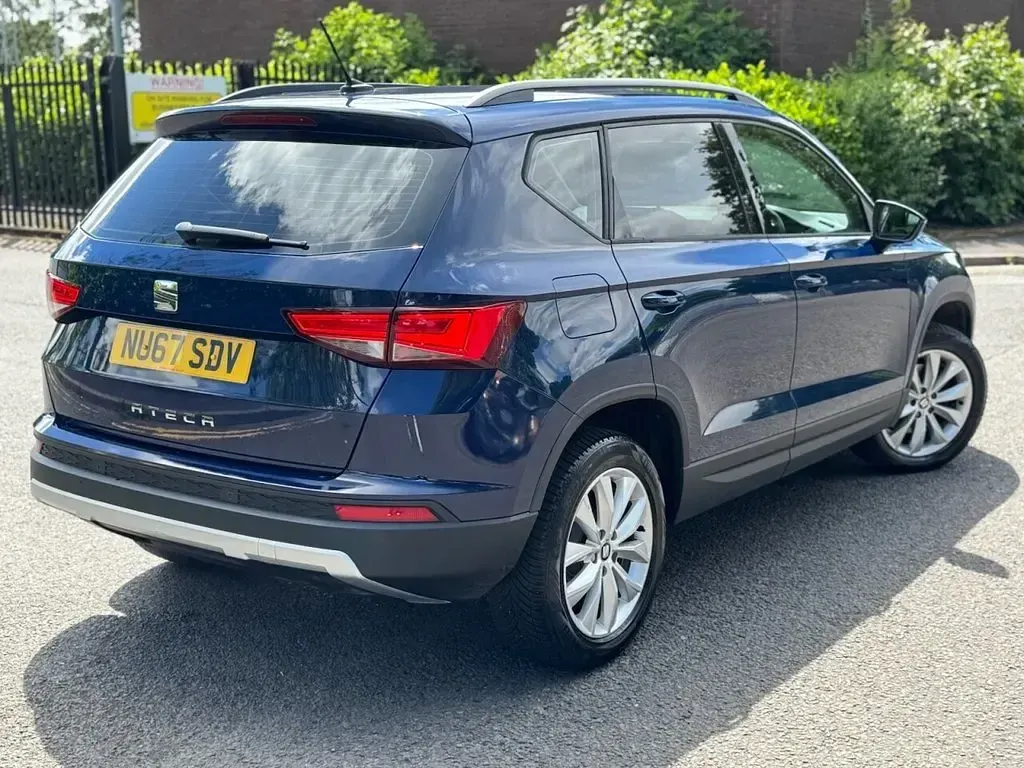 Used Seat Ateca SE 150 HP (110 kW) 2017 Blue SUV