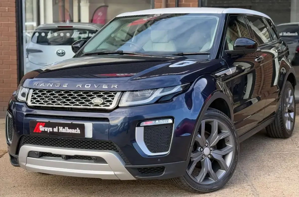 Used Land Rover Range Rover evoque Autobiography 180 HP (132 kW) 2016 Blue SUV