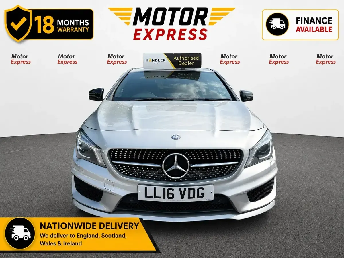 Used Mercedes CLA200 AMG 136 HP (100 kW) 2016 Silver Coupe