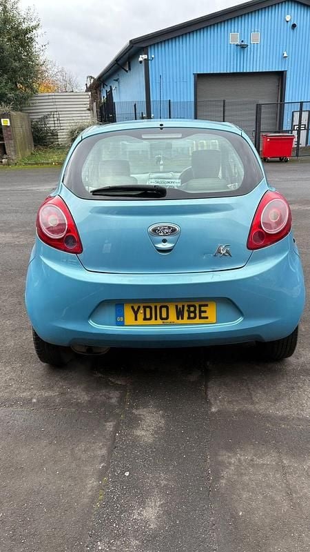 Used Ford Ka 69 HP (50 kW) 2010 Blue Hatchback