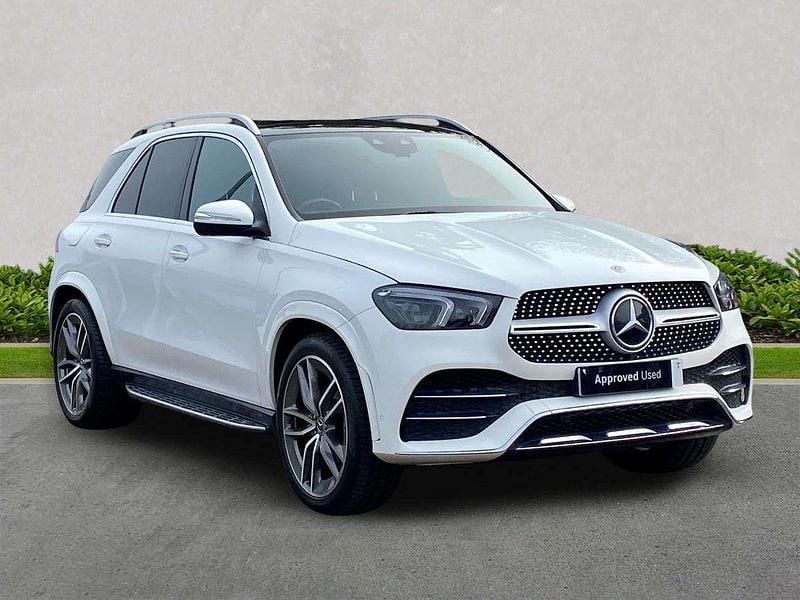 Used Mercedes GLE400 AMG line 2020 White Estate