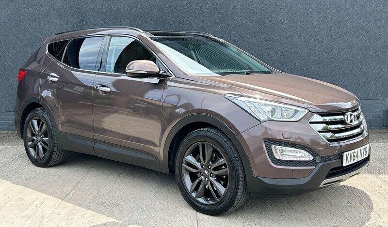 Brown Used 2014 Hyundai Santa Fe Premium SE SUV | £9,995 (Fair price) - Image 1/3