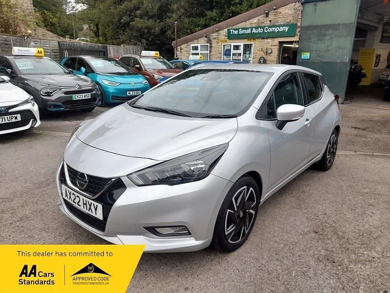 Used Nissan Micra Acenta 2022 Silver Hatchback