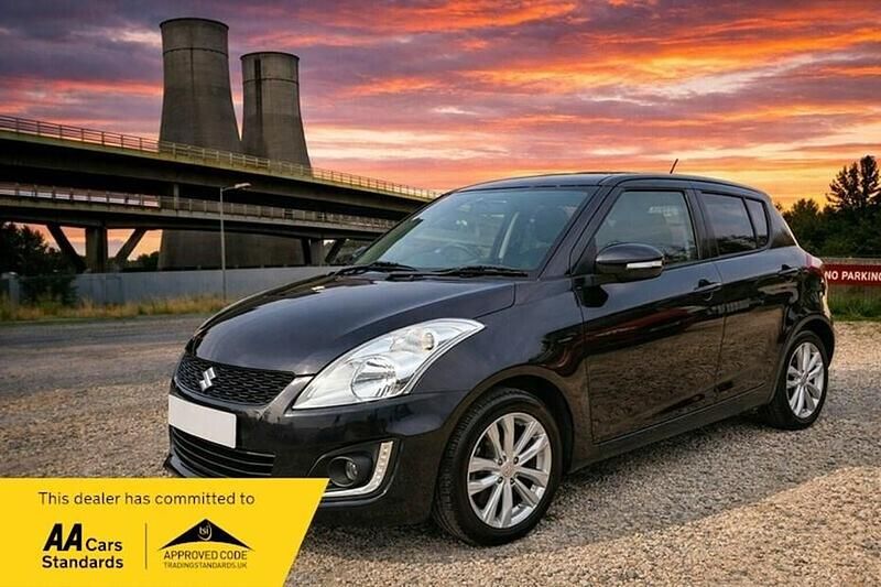 Used Suzuki Swift SZ4 94 HP (69 kW) 2014 Black Hatchback