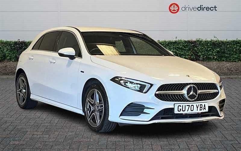 White Used 2020 Mercedes A250 AMG line Hatchback | £18,550 (Good price) - Image 1/4