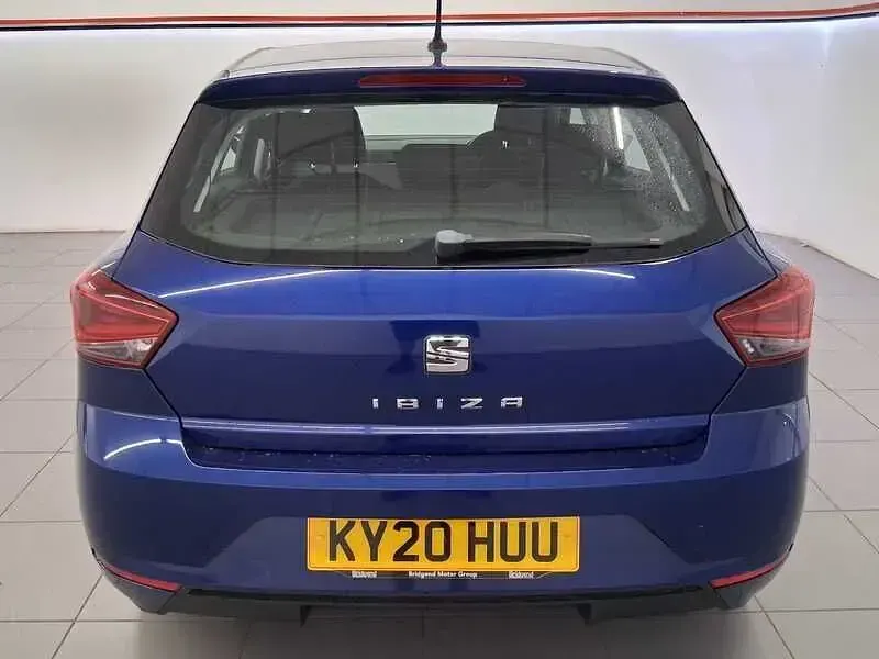Used Seat Ibiza SE 80 HP (58 kW) 2020 Blue Hatchback