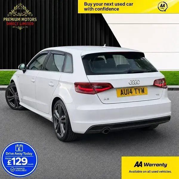 Used Audi A3 S-Line 2014 White