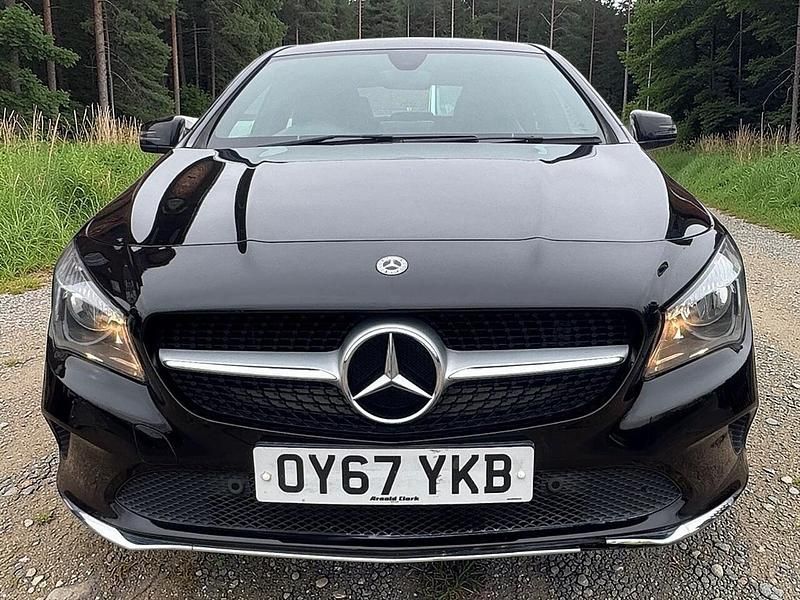 Used Mercedes CLA180 2017 Black Sedan
