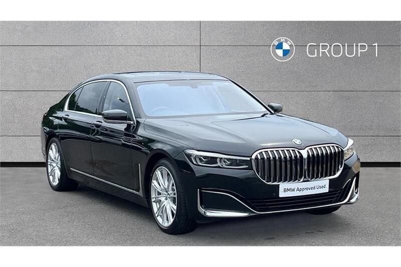 Black Used 2021 BMW 745e Comfort Edition Sedan | £39,575 (Good price) - Image 1/4