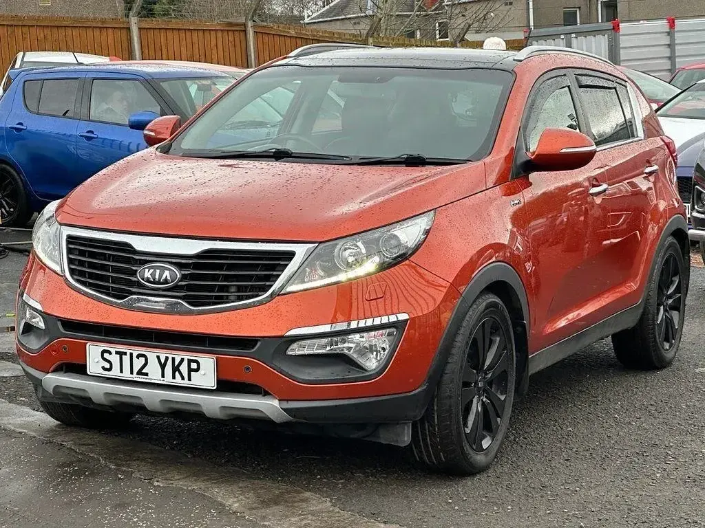 Used Kia Sportage 134 HP (98 kW) 2012 Orange SUV