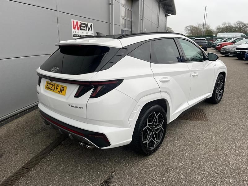 Used Hyundai Tucson N Line 148 HP (108 kW) 2023 White SUV