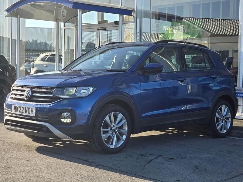 Usado VW T-Cross SE 2022 Azul SUV