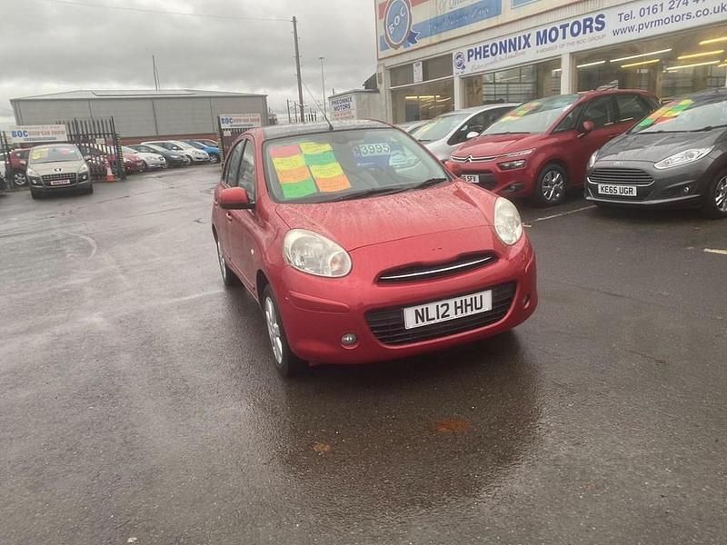 Used Nissan Micra Tekna 2012 Red Hatchback